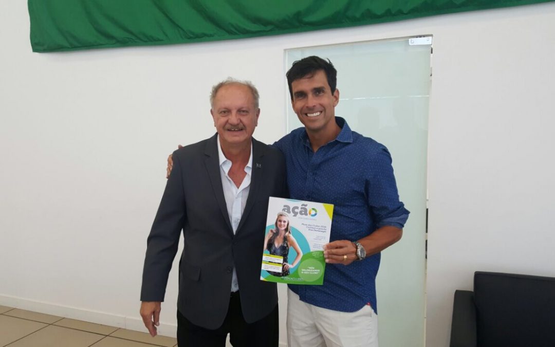 Presidente da FENACLUBES apresenta relatório de atividades do Congresso Brasileiro de Clubes ao Secretário Nacional de Esporte de Alto Rendimento