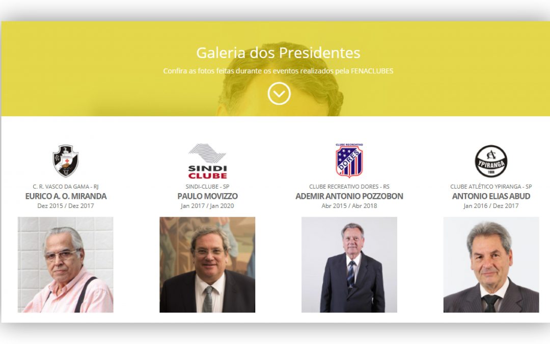 Galeria dos Presidentes é atualizada
