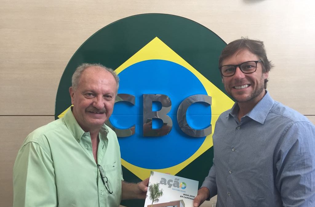 Visita do Presidente da Confederação Brasileira de Tênis