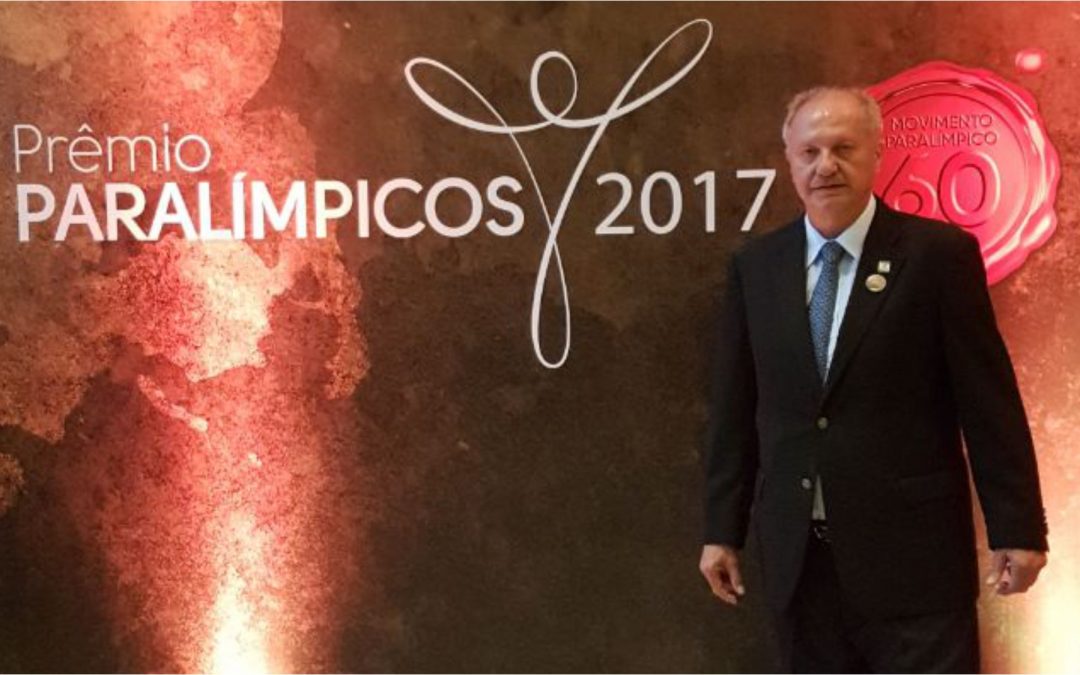 Presidente da FENACLUBES participa do PRÊMIO PARALÍMPICOS 2017
