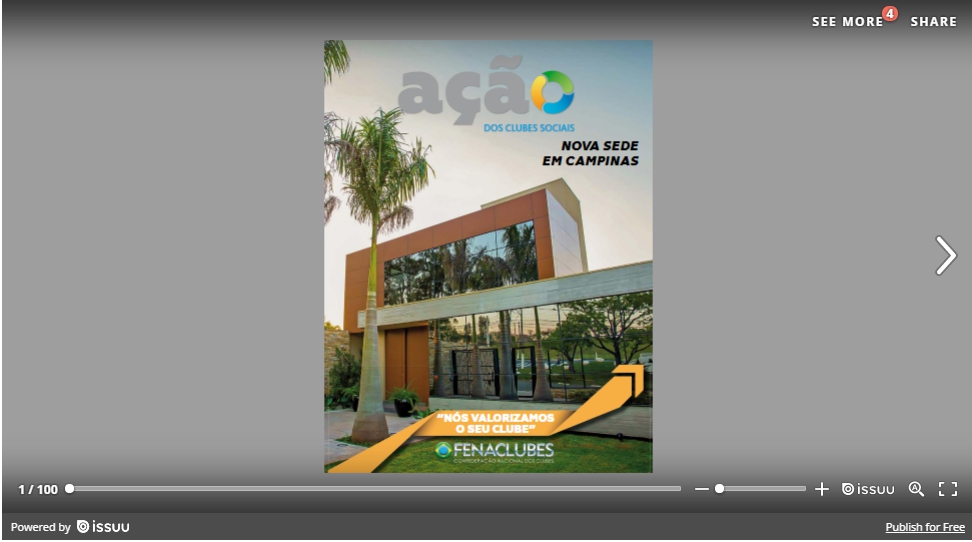 Já conferiu a 3ª edição da Revista Ação dos Clubes Sociais?