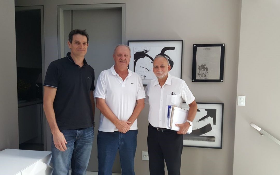 Dirigentes do Clube Jundiaiense visitam sede própria da FENACLUBES