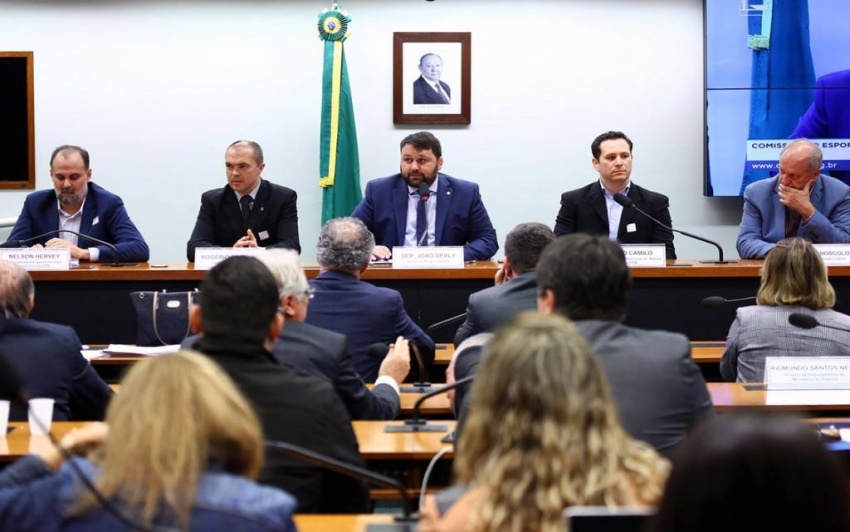 CBC e FENACLUBES participam de audiência na Câmara Federal para discutir MP841/2018 e seu impacto negativo no orçamento do esporte