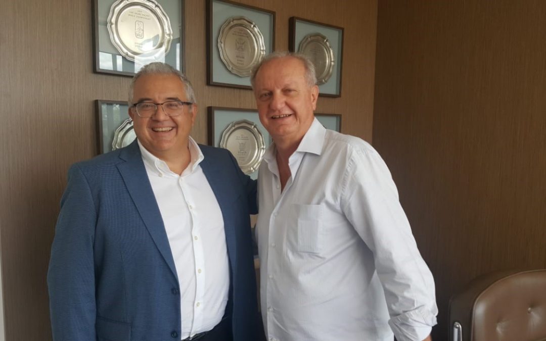 FENACLUBES recebe visita do presidente da CBVela