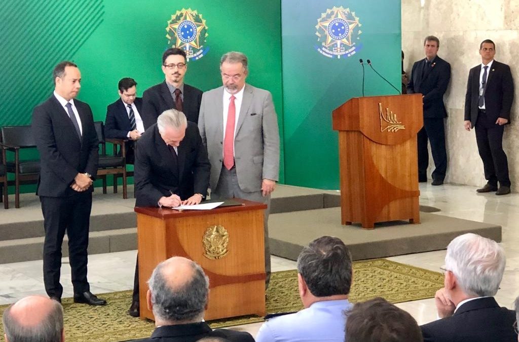 MP846 é sancionada pelo Presidente Temer