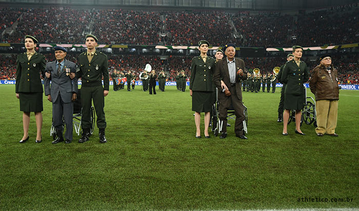 Athletico homenageia pracinhas que lutaram na II Guerra