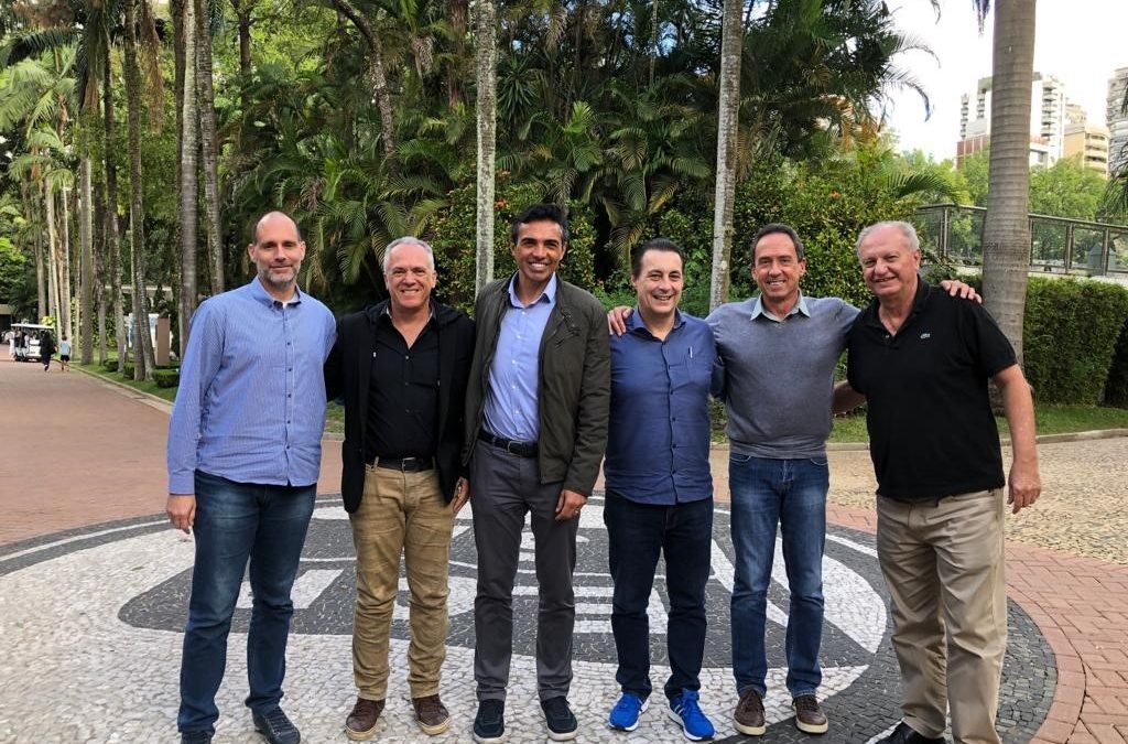 Presidente da FENACLUBES visita o Esporte Clube Pinheiros