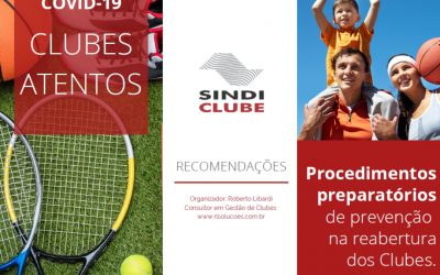 Sindi Clube SP lança cartilha preparatória para a reabertura dos Clubes