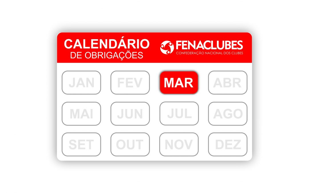 Obrigações dos Clubes em março