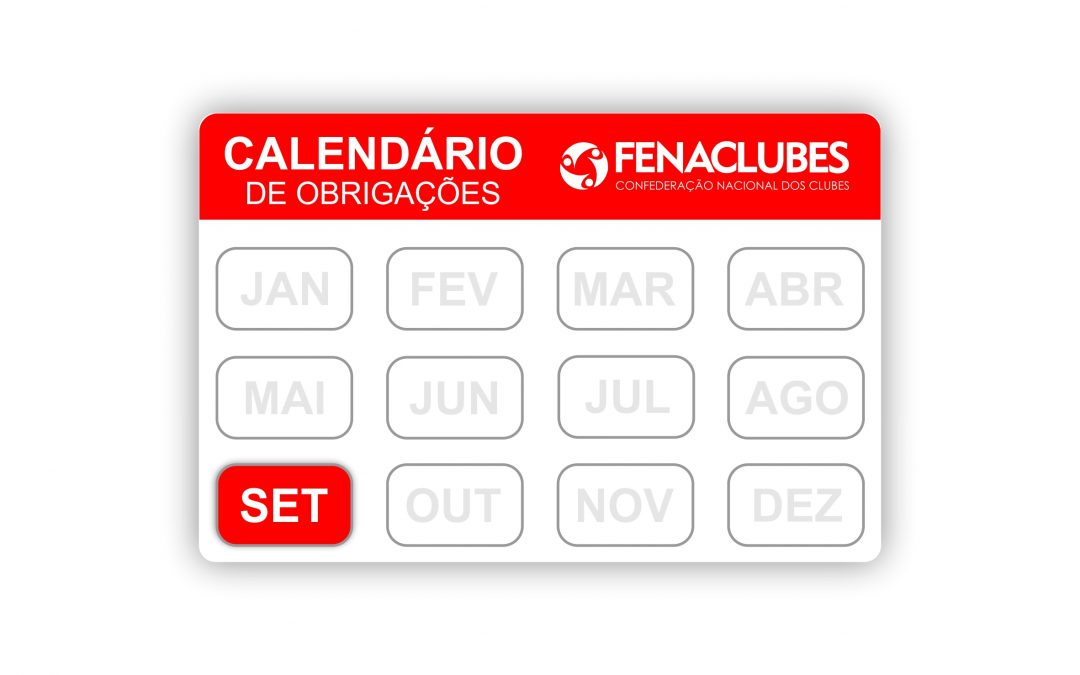 Obrigações dos Clubes em setembro