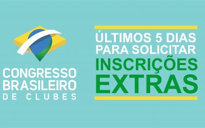 Está acabando: últimas chances de solicitar Inscrições Extras