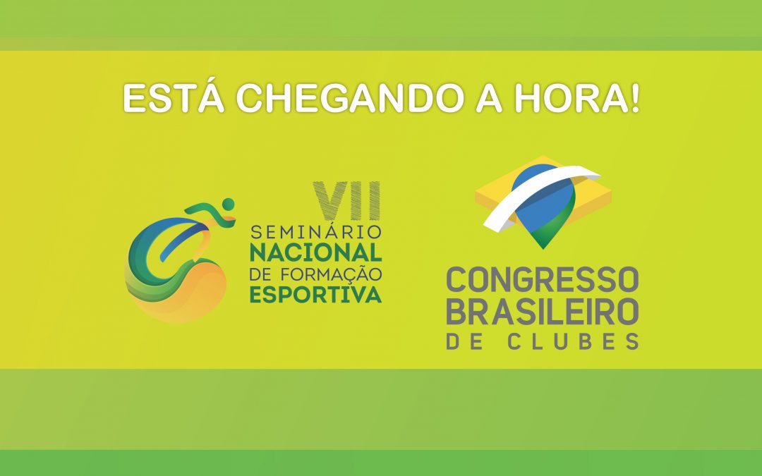 Últimas atualizações para os participantes da 1ª Semana Nacional dos Clubes!