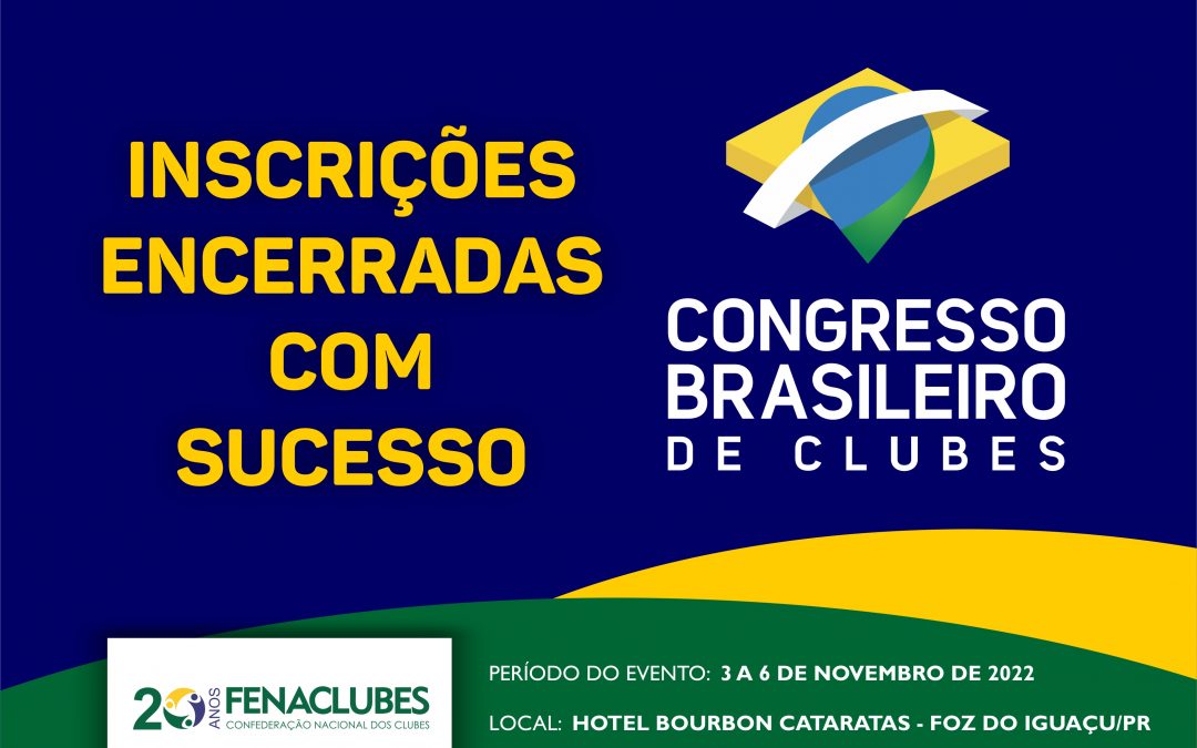 Congresso 2022: Hotel 100% lotado