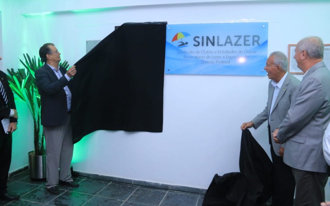 FENACLUBES participa da inauguração da nova sede do SinLazer