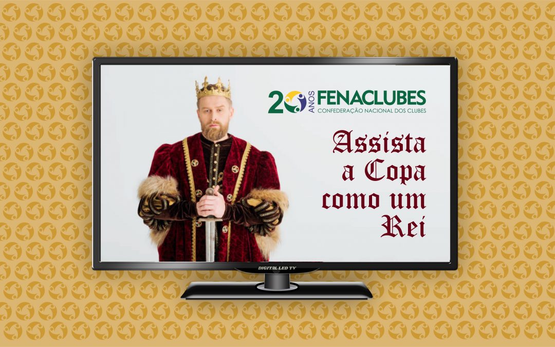 “Assista a Copa como um Rei” terá sorteio de SmarTV 75″ durante o Congresso