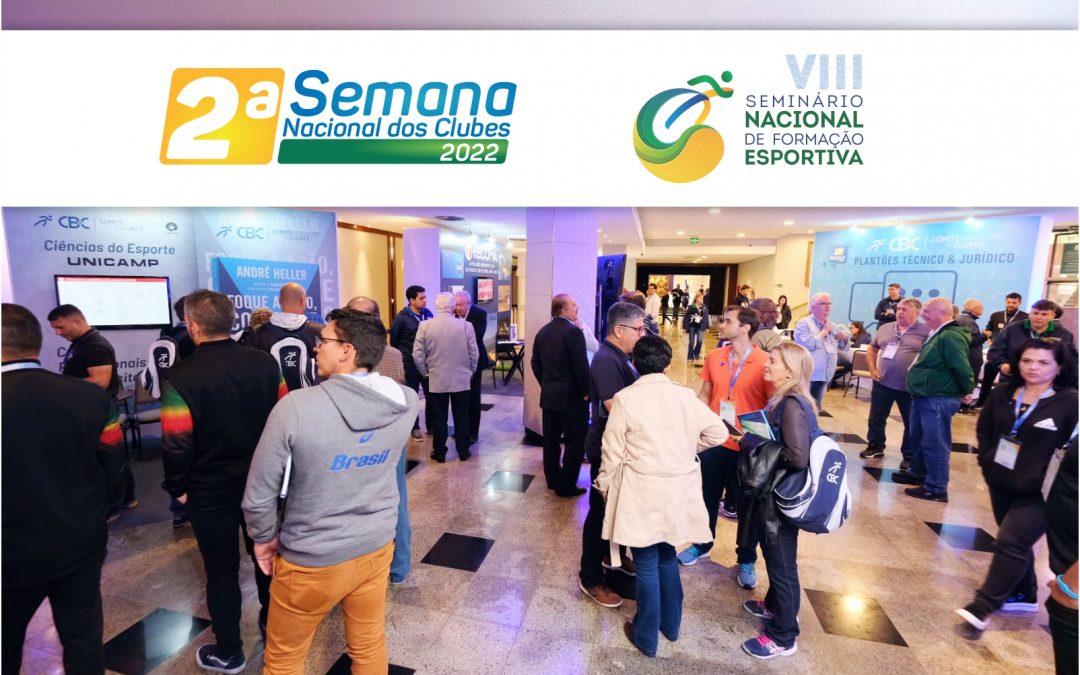 Começou a 2ª Semana Nacional dos Clubes!