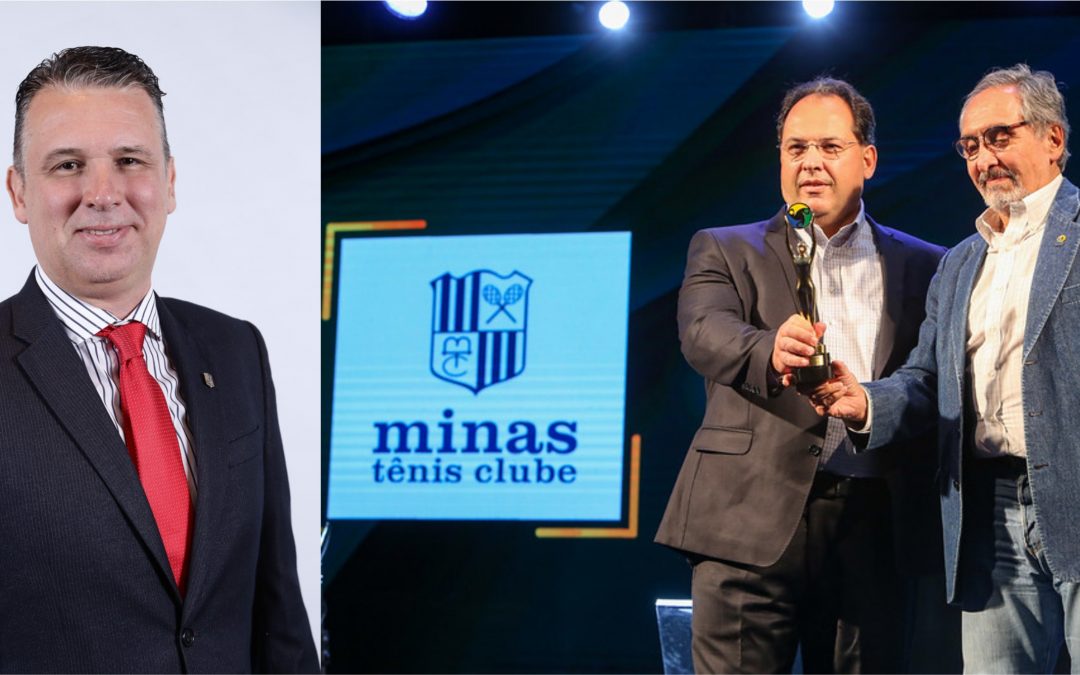 Ricardo Vieira Santiago, do Minas Tênis Clube, é o “Presidente do Ano” no Prêmio FENACLUBES 2022