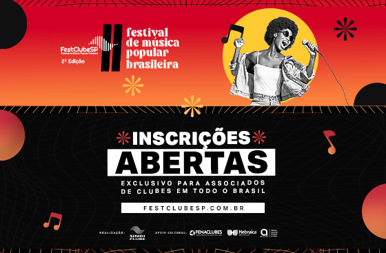 Incentive os associados de seu Clube a participar do 2º FestClubeSP!