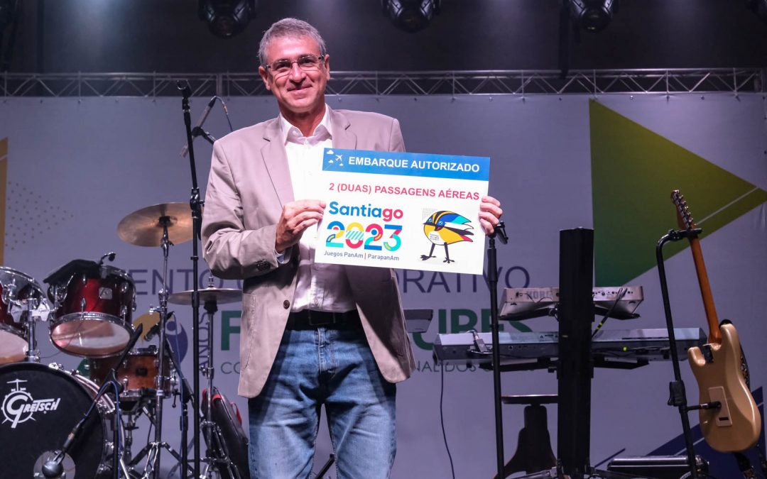 Presidente da Adeco vence sorteio de passagens para o Chile