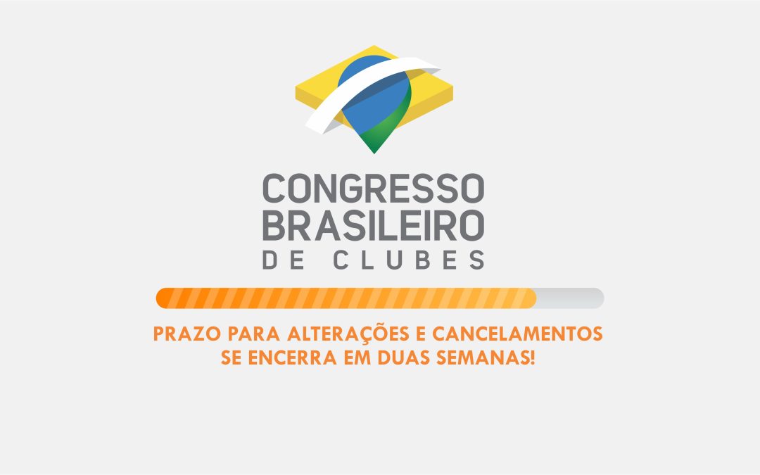 PRAZO PARA ALTERAÇÕES SEM MULTA SE ENCERRA EM 2 SEMANAS!
