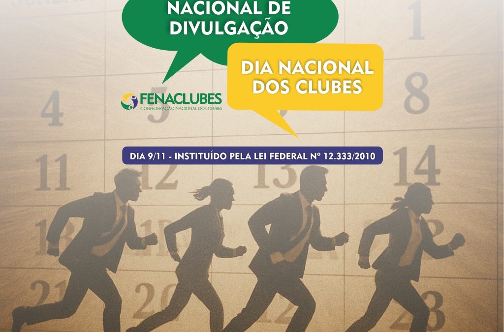 Últimos dias para enviar a arte do Dia dos Clubes!