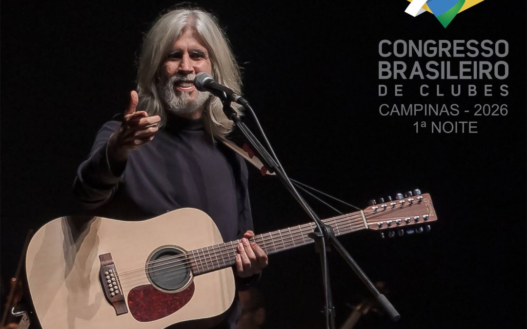 Oswaldo Montenegro abre a programação cultural do Congresso 2026