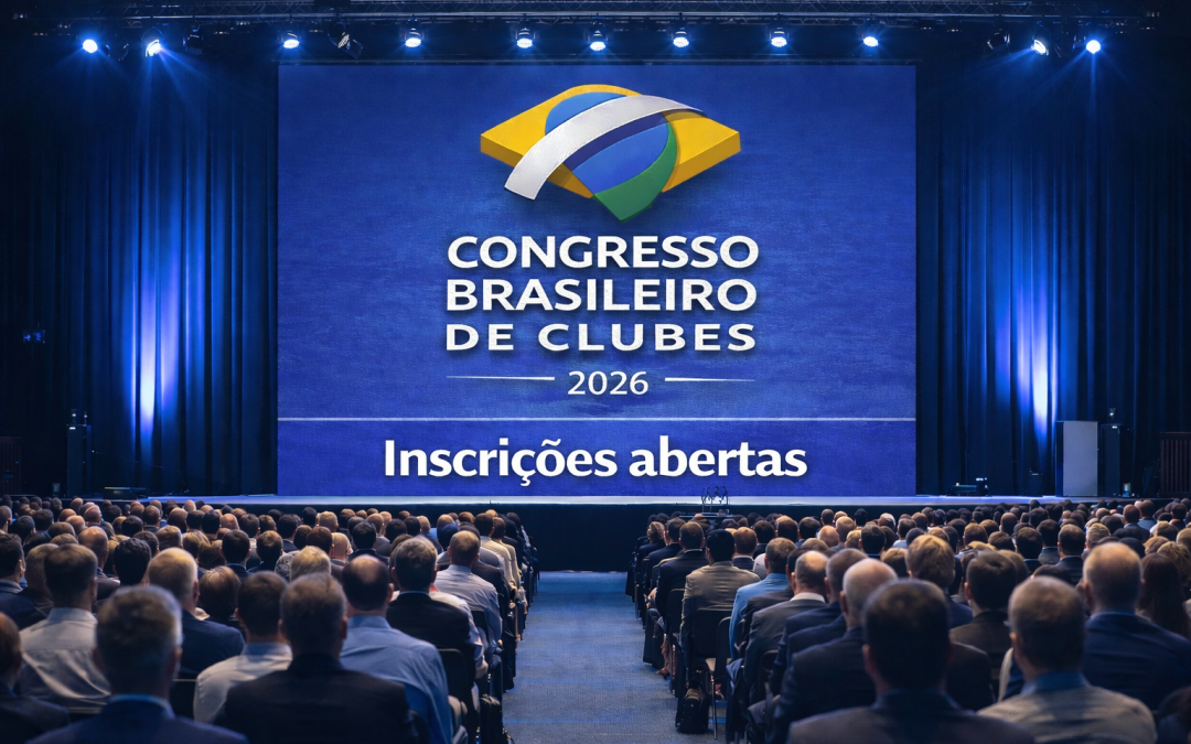 Inscrições abertas para o Congresso Brasileiro de Clubes 2026