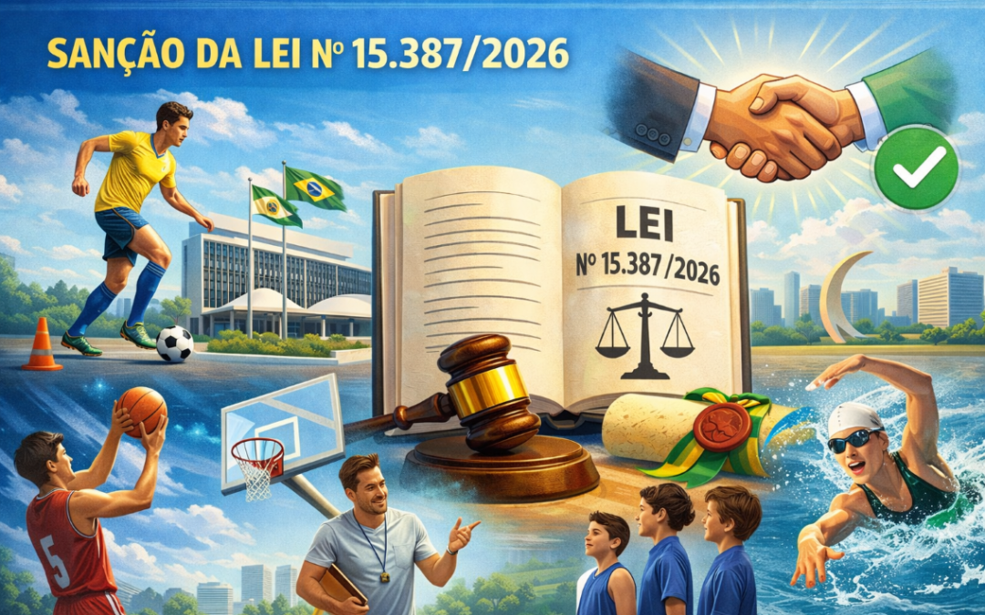 ATENÇÃO CLUBES FORMADORES: Sancionada a Lei nº 15.387/2026 que altera a Lei Geral do Esporte