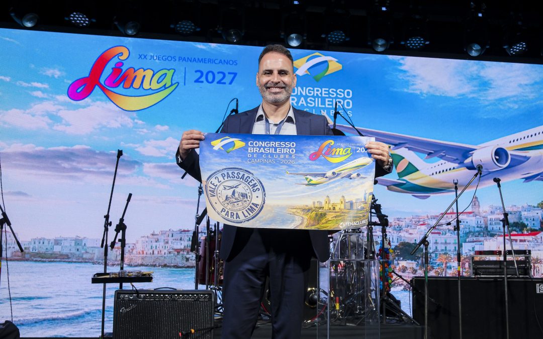 Conheça o grande vencedor das passagens para Lima 2027