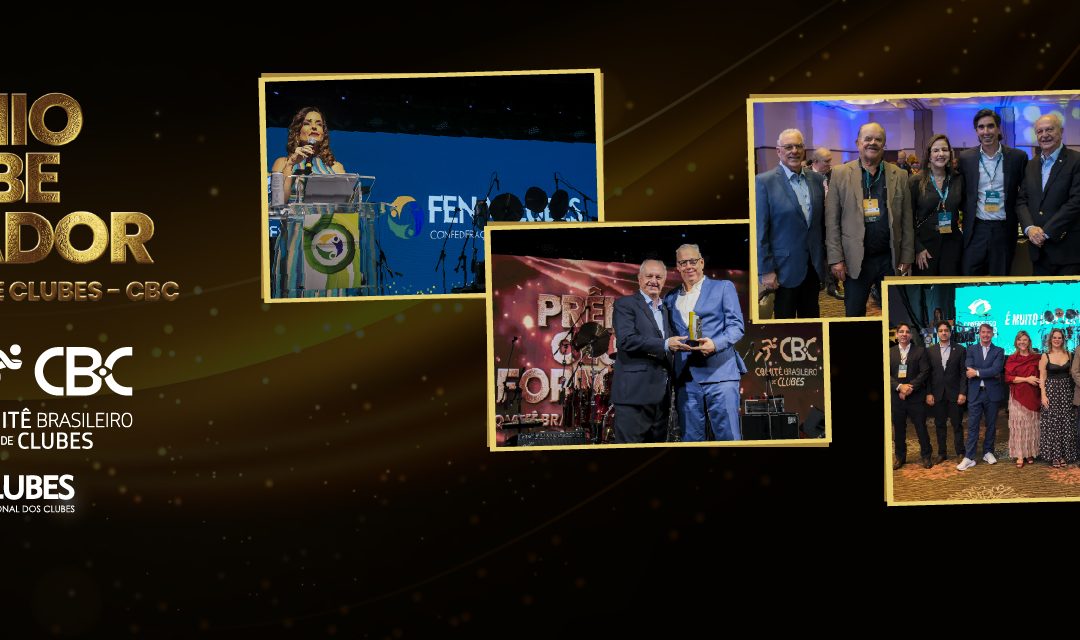 Prêmio Clube Formador celebra excelência na base e no alto rendimento do esporte brasileiro