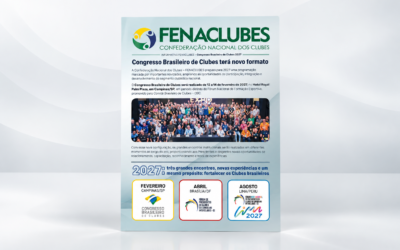 FENACLUBES lança novo Informativo com as principais novidades para 2027